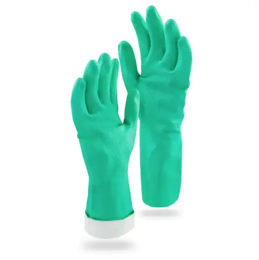[LIBMAN-1319] LIBMAN-1319 Heavy-Duty Reusable Nitrile Gloves - Large 